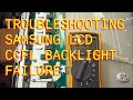 Troubleshooting LCD Backlight Failure Samsung LNT-4066