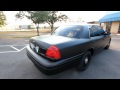 2003 FORD CROWN VICTORIA P71 NightStalker Stealth Satin Black Police Interceptor 82k $9500