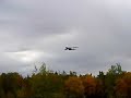 Jet Landing At Gander International Airport Jet Landing At Gander International Airport
