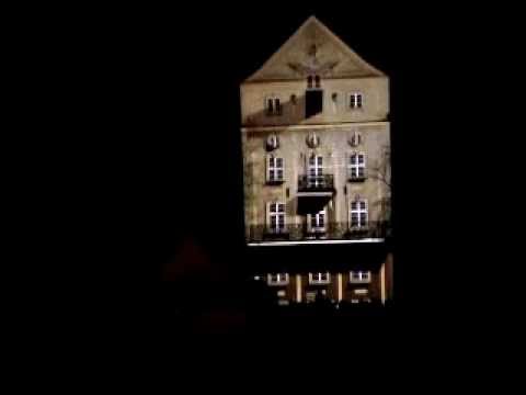 Sylwester 2011 - pokaz mulimedialny szczecińskie Jasne Błonia tuż przed północą - ostatnie minuty roku 2011 nakręcił body :)))))))