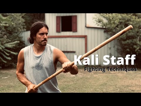 Staff Fighting Techniques and Short Form - Kali Escrima Arnia