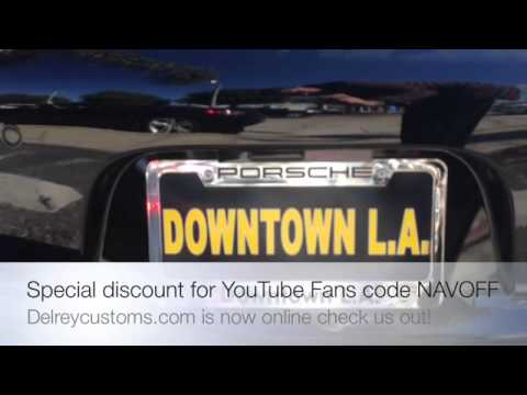 2014 Porsche 911 Convertible Escort 9500CI Install with Geoshield Dark Matter Tint