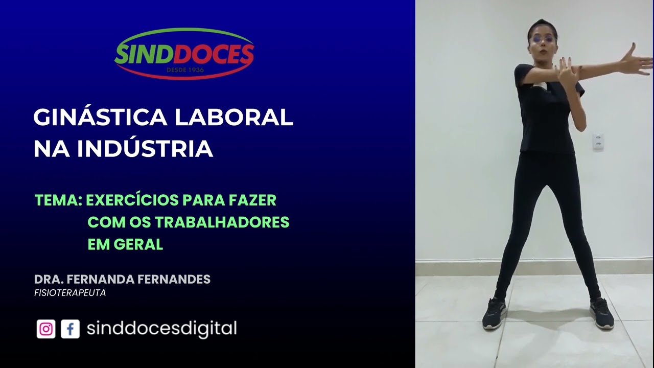 Ginástica Laboral na Indústria: Exercícios para fazer com os Trabalhadores em Geral