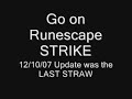 Runescape STRIKE! 12/10/07 UPDATE!!