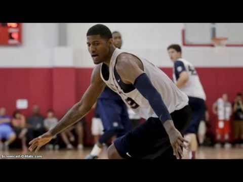 Paul George Injured Leg During Team USA Basketball Scrimmage