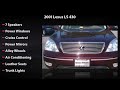 2001 Lexus LS 430