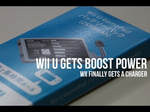 how to charge wii u battery