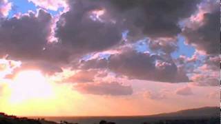 Chronophotographie Couché de Soleil en Corse Best TimeLapse Sunset from Corsica