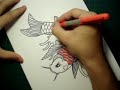 Speed Drawing Koi Fish