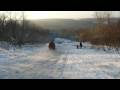 Sledging Down Devil's Hill, Berlin/Germany