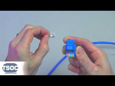 how to remove rj45 from wall plate