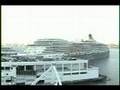 Cunard Line's Queen Victoria Maiden Arrival in New York