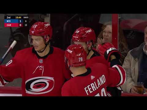 Video: New York Islanders vs Carolina Hurricanes | NHL | OCT-28-2018 | 17:00 EST