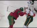 Kurtis Foster vs. Eric Nystrom 11/03/07