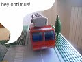 optimus prime in lego city