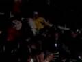 Lead singer of HURT crowd-surfing and SINGING!!!!!!!!