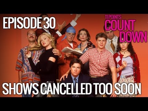 11 Prematurely Cancelled TV Shows (w/ Paul Goebel) - 11 Points Countdown