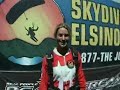 Amiee from Apprentice - first Skydive