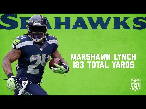 Video: Marshawn Lynch Highlights from 183-Yard NFC Championship Game | Packers vs. Seahawks (2014) | NFL