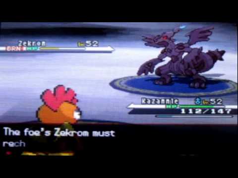 how to beat lord n pokemon black