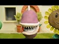 a claymation plants vs zombies film action