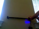 blue pulsing and still led lights interior exterior