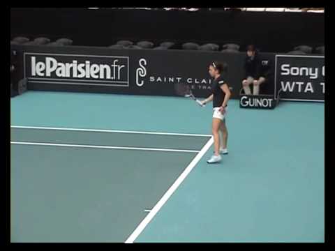 Simona Halep Q Match2_2 Paris Indoors 2009