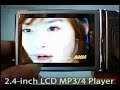 2.4-inch LCD 1GB MP4 Player with FM Radio/1.3MP Camera/TF Ca
