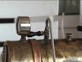 Firing up a 1930s Märklin steam engine