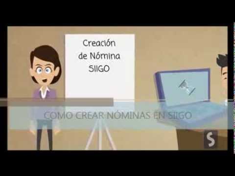 siigo - Creacion de Nomina VIDEO 2 como crear Nominas en Siigo 20131001.