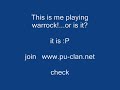 i am playing warrock