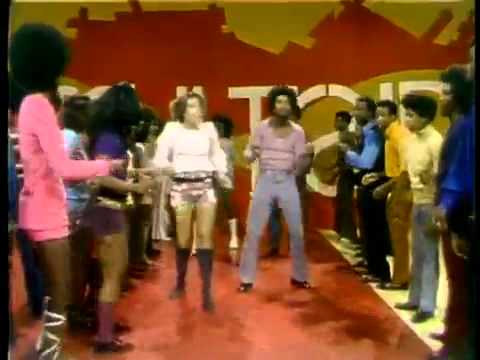Soul Train Line Dance to Aretha Franklin  Rock Steady