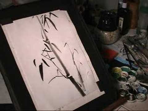 how to sumi-e paint