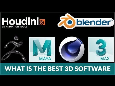 What is the BEST 3D Software Which should i learn Maya, 3dsMax, Cinema 4D, Houdini, Blender, etc