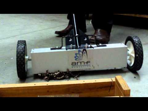 Watch AMF's Magnetic Sweepers in action