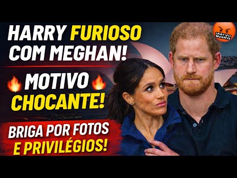 Harry perde a paciência com Meghan antes de tour na Austrália