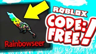 He Used The Fr33 Rainbow Seer Code Roblox Assassin Minecraftvideos Tv