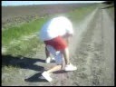 sick fight headbutt in backroads RUD VS P