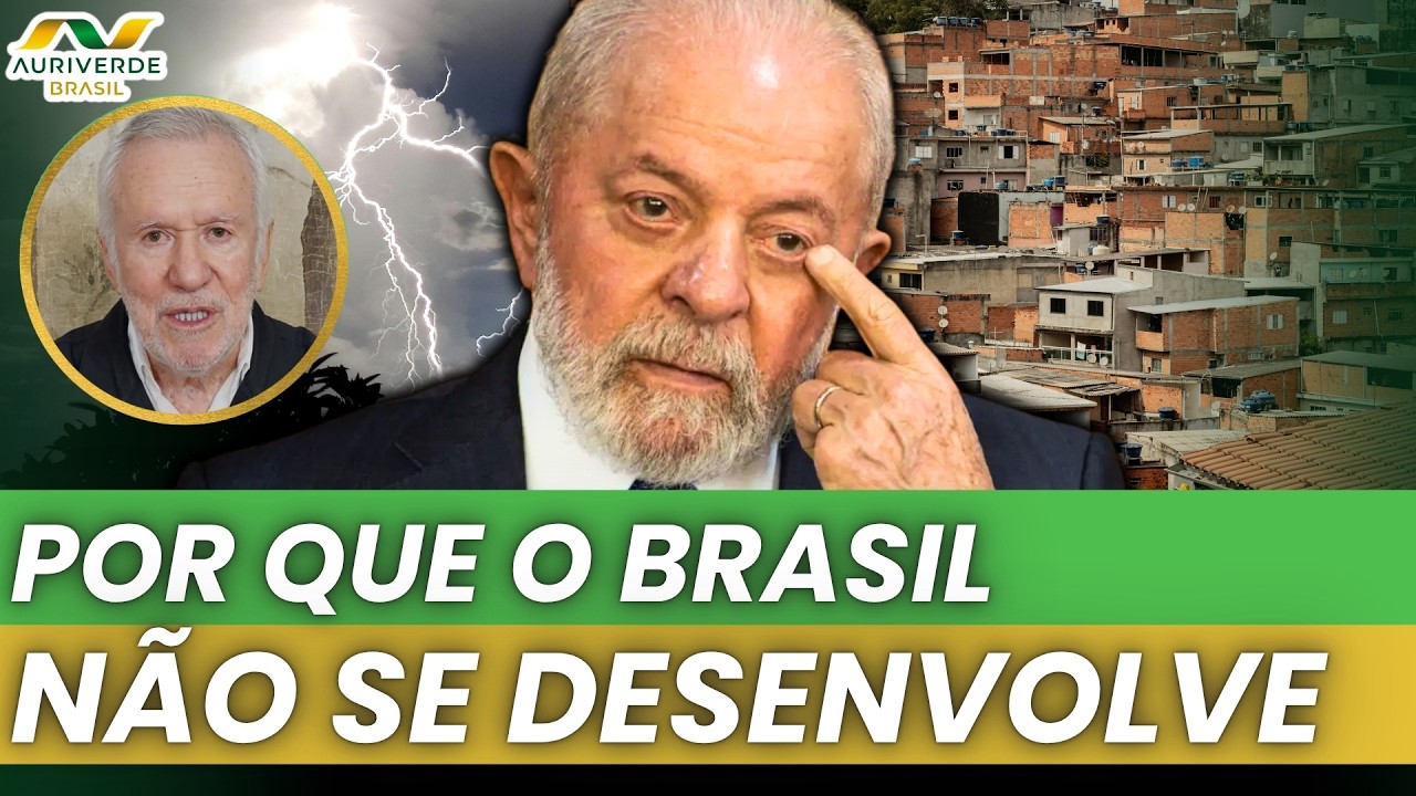 Por que o Brasil não se desenvolve | Análise de Alexandre Garcia