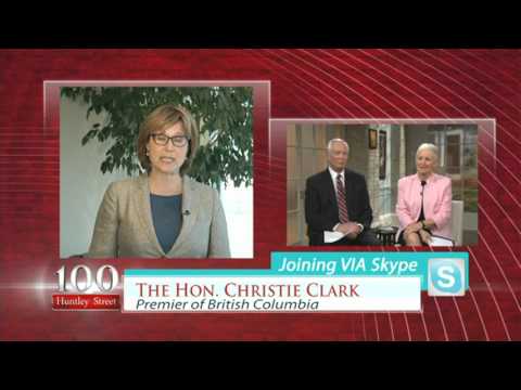 Connections with Mel and Susan Finlay with B.C. Premier Christy Clark