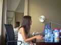 Evelyn Bresler in Hong Kong hotel