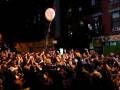 NYC Obama revelers singing The Star-Spangled Banner