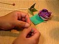 Origami Rose Leaf