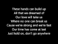 Taio Cruz: World in our Hands (Lyrics)