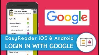 Sign-in to EasyReader with your Google Account