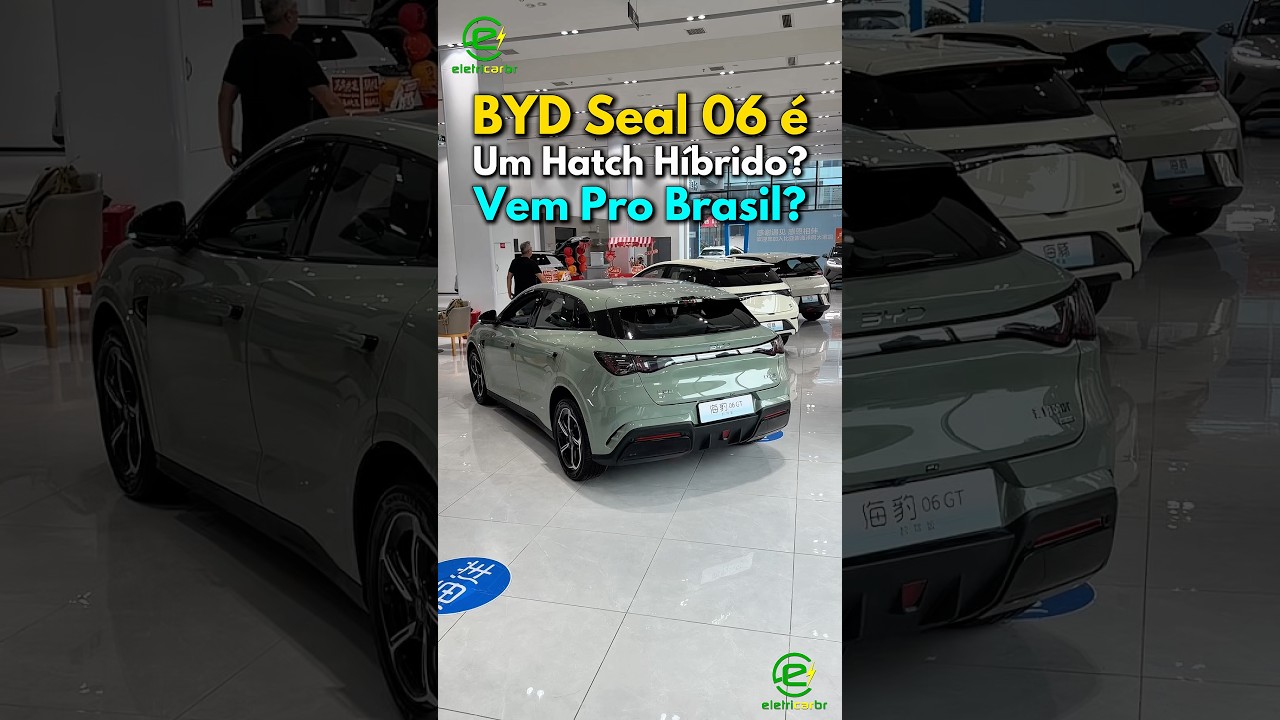 BYD Seal 06 é um Hatch Híbrido. Poderia Vir? Tem Perua e Sedã