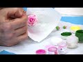 Coloring Pre-Made Gumpaste Flowers