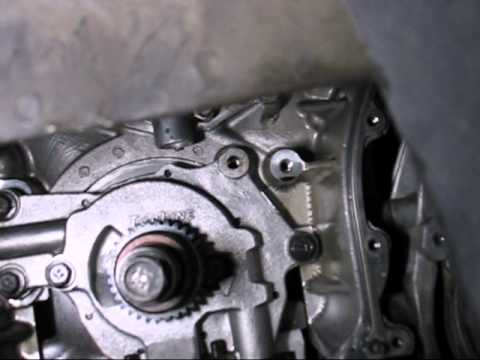 How to install the crank sprocket on a Chrysler Sebring, Dodge Stratus Intrepid 2.7 engine