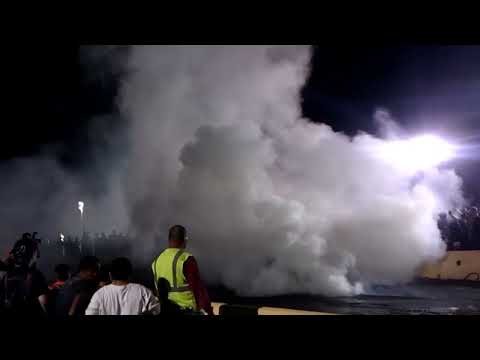 KRP Burnout Contest - Streetbike blows tire KRP Burnout Contest - Streetbike blows tire