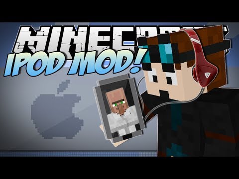Minecraft | iPOD MOD! (Apps, Explosions & More!) | Mod Showcase